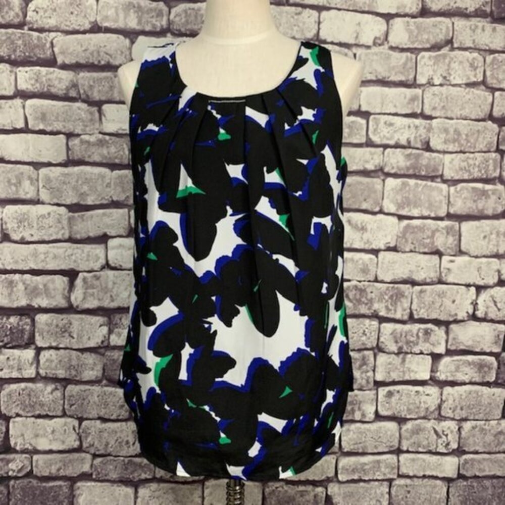 Larry Levine Fully Lined Sleeveless Blouse Size M